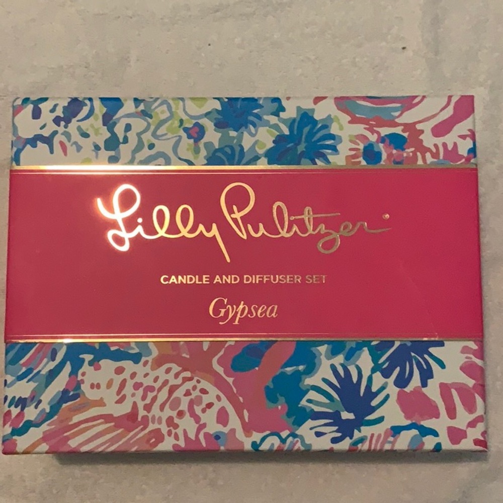 Lilly Pulitzer GWP Candle & Diffuser Set